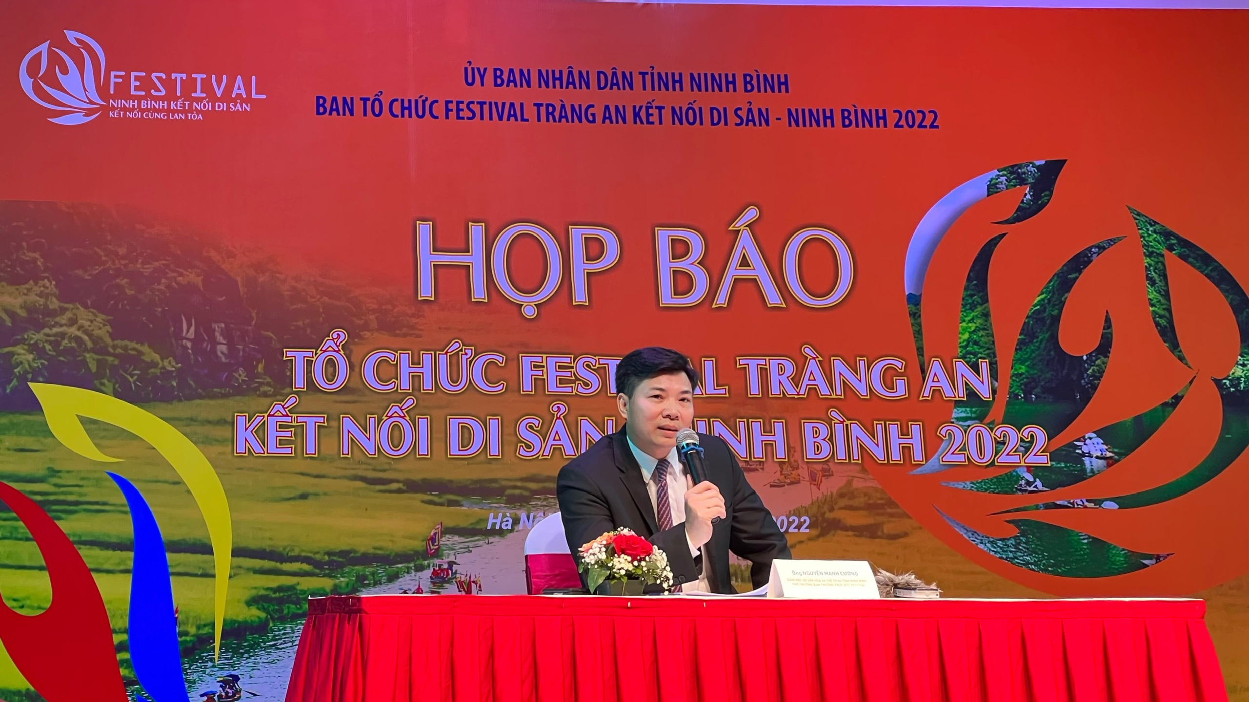 Giám đốc Sở Văn hóa và Thể thao tỉnh Ninh Bình Nguyễn Mạnh Cường: Ninh Bình sẽ xây dựng Festival làm điểm nhấn cho du lịch mùa thấp điểm